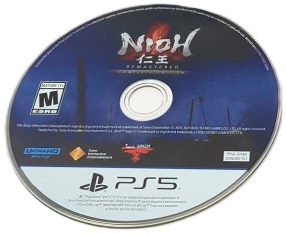 Nioh Remastered Complete Edition (Blue)