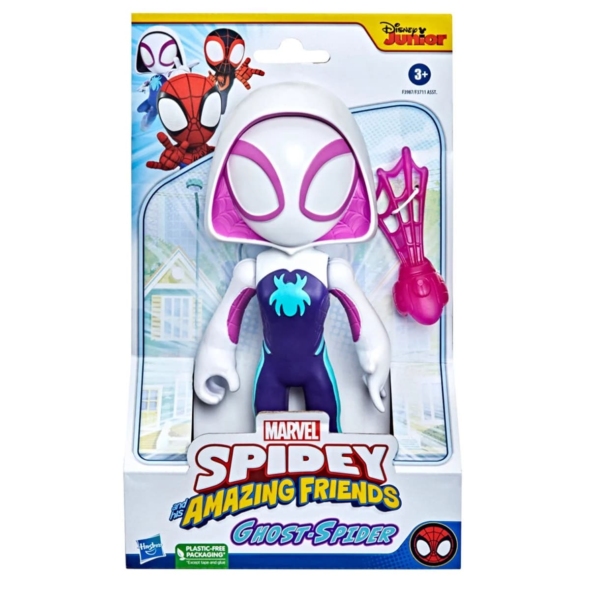 Marvel Spidey and His Amazing Friends Supersized Ghost-Spider Action Figure - Toys - New - CaveGamers