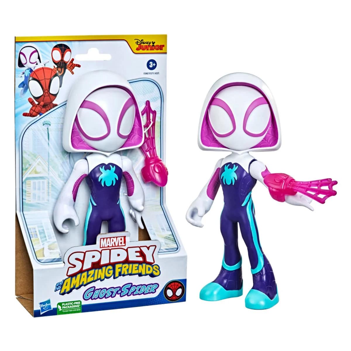 Marvel Spidey and His Amazing Friends Supersized Ghost-Spider Action Figure