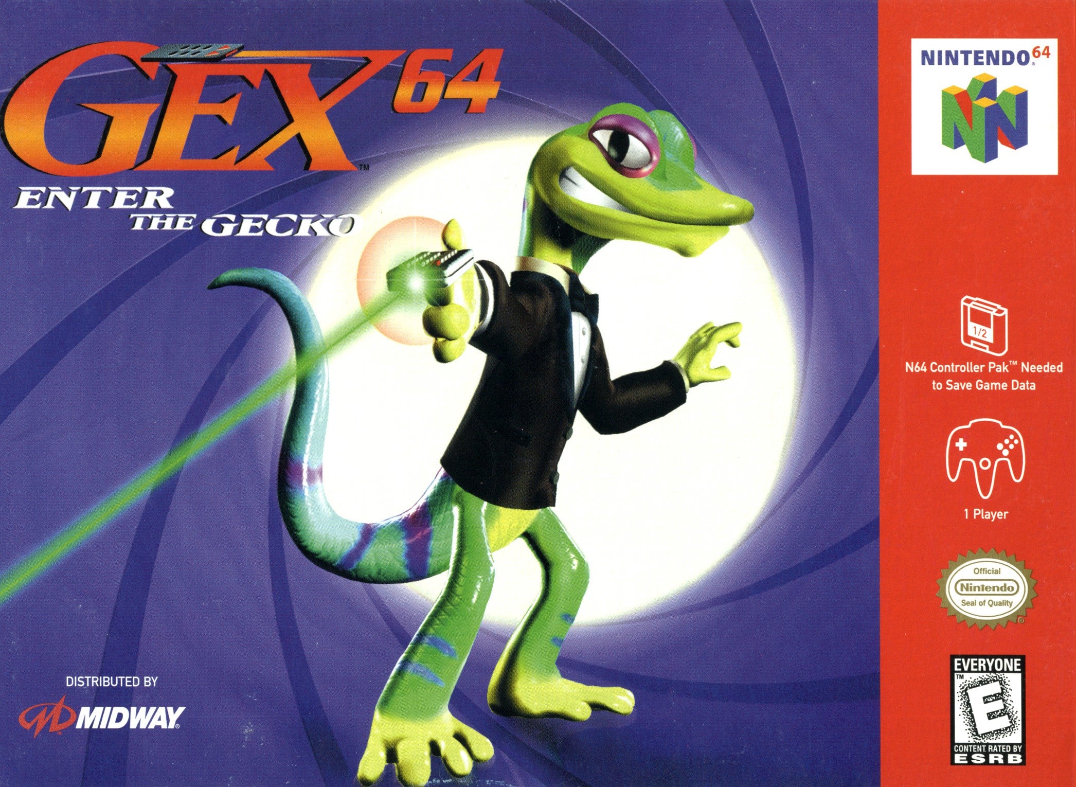 GEX N64 - Video Game - Used - CaveGamers