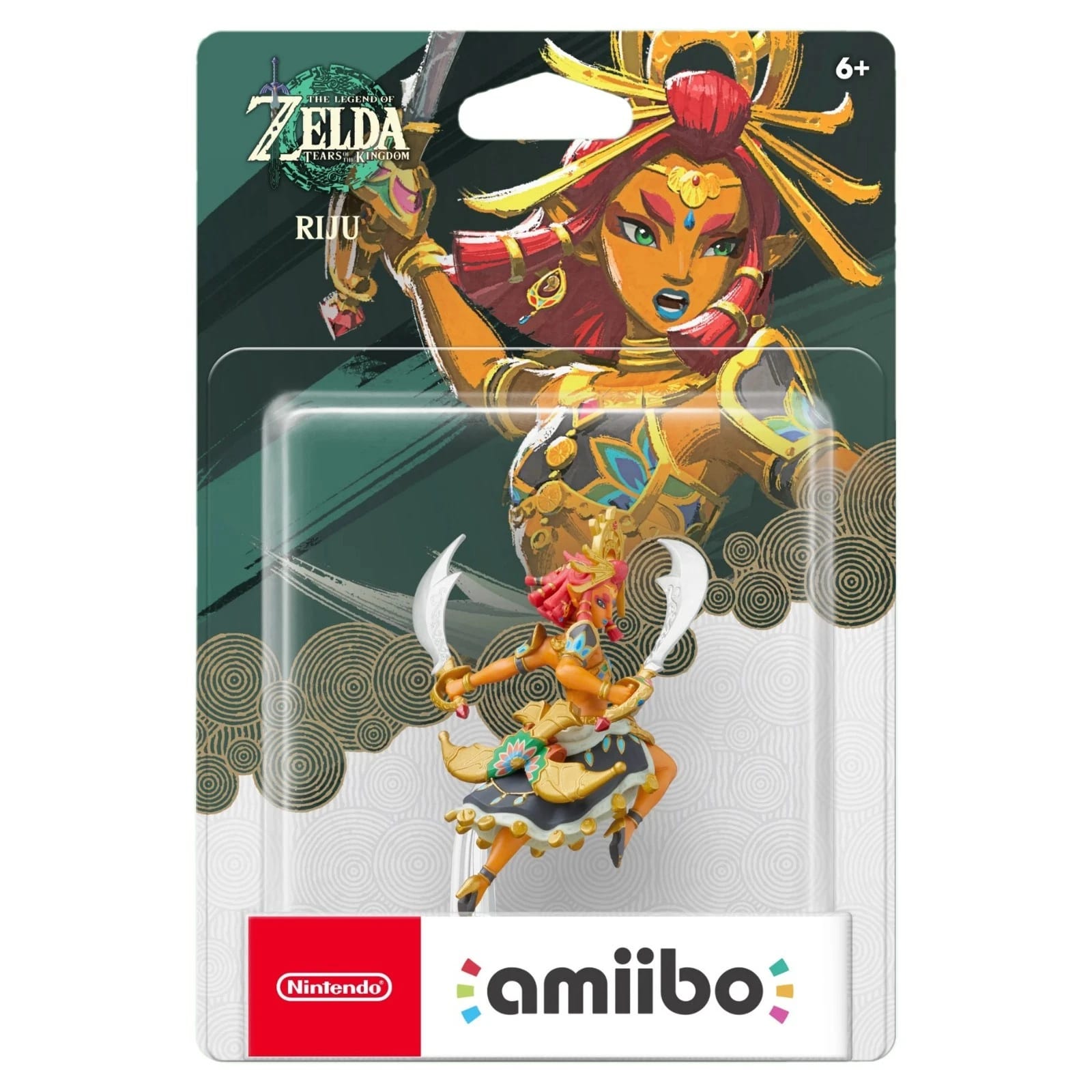 amiibo The Legend of Zelda: Breath of the Wild Riju Amiibos - Video Game Accessory - New - CaveGamers
