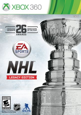 NHL Legacy Edition Xbox 360 - Video Game - Used - CaveGamers