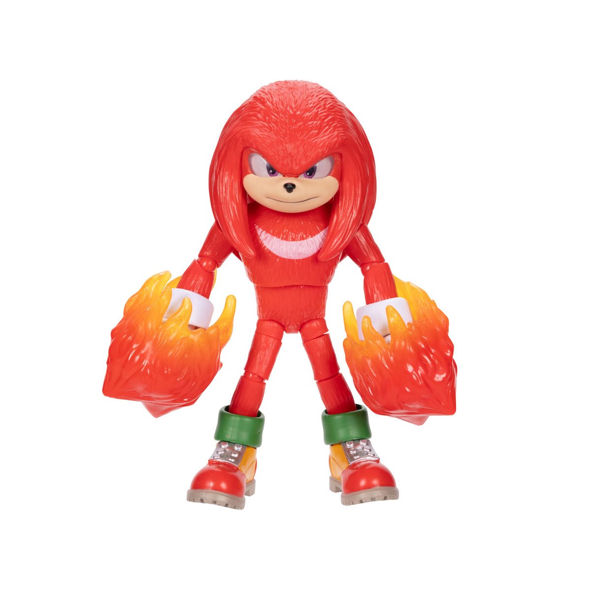Sonic the Hedgehog 3 Movie Knuckles 5" Wave 3 Action Figure Action Figures - Toys - New - CaveGamers - Image 2