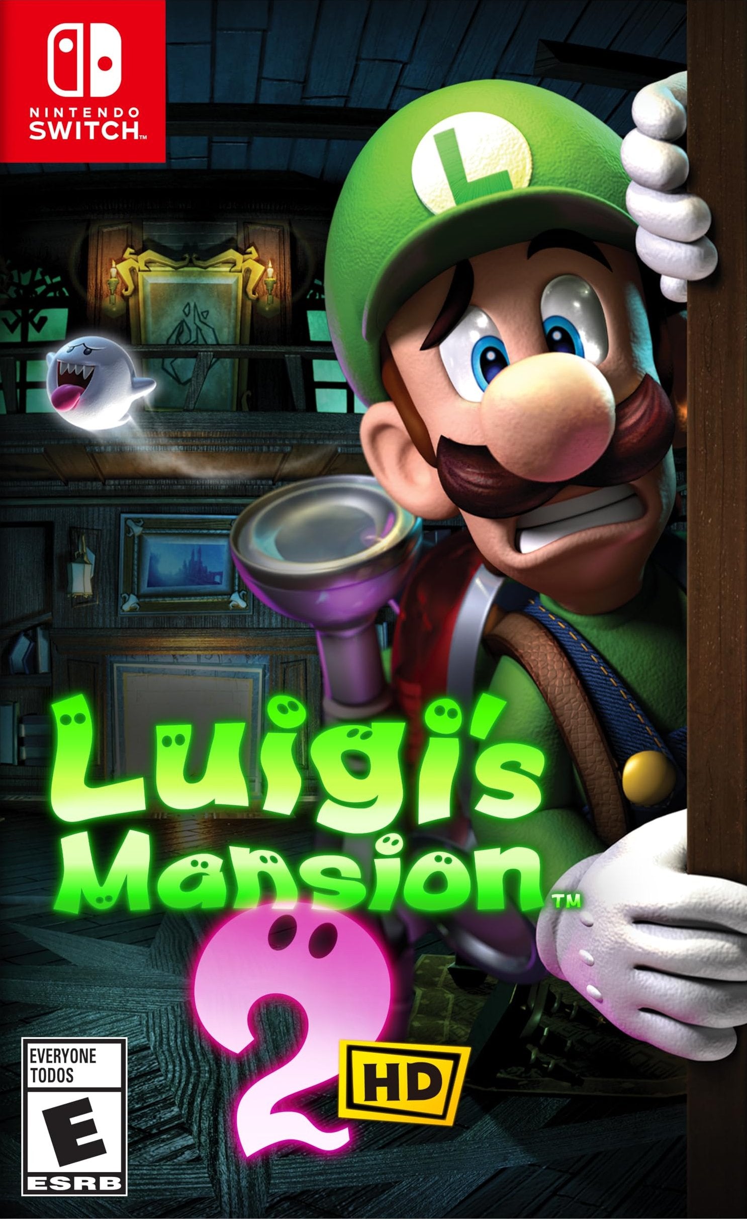 Luigi's Mansion 2 HD Switch - Video Game - Used - CaveGamers