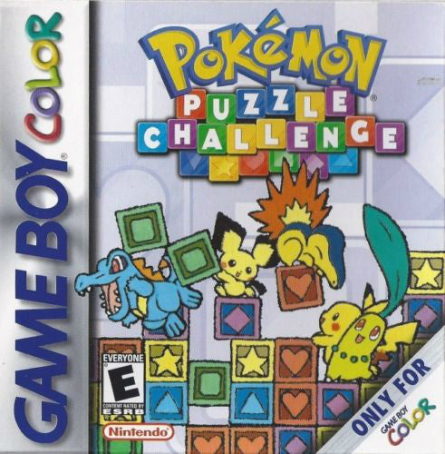 Pokemon Puzzle Challenge Game Boy Color - Video Game - Used - CaveGamers