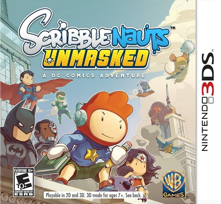 Scribblenauts Unmasked: A DC Comics Adventure 3DS - Video Game - Used - CaveGamers