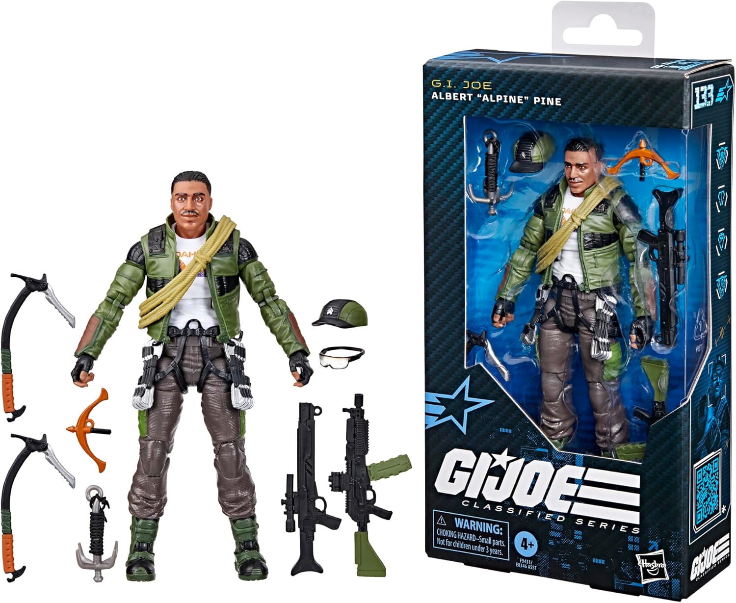 G.I. Joe Classified Series Albert Alpine Pine 6-Inch Action Figure