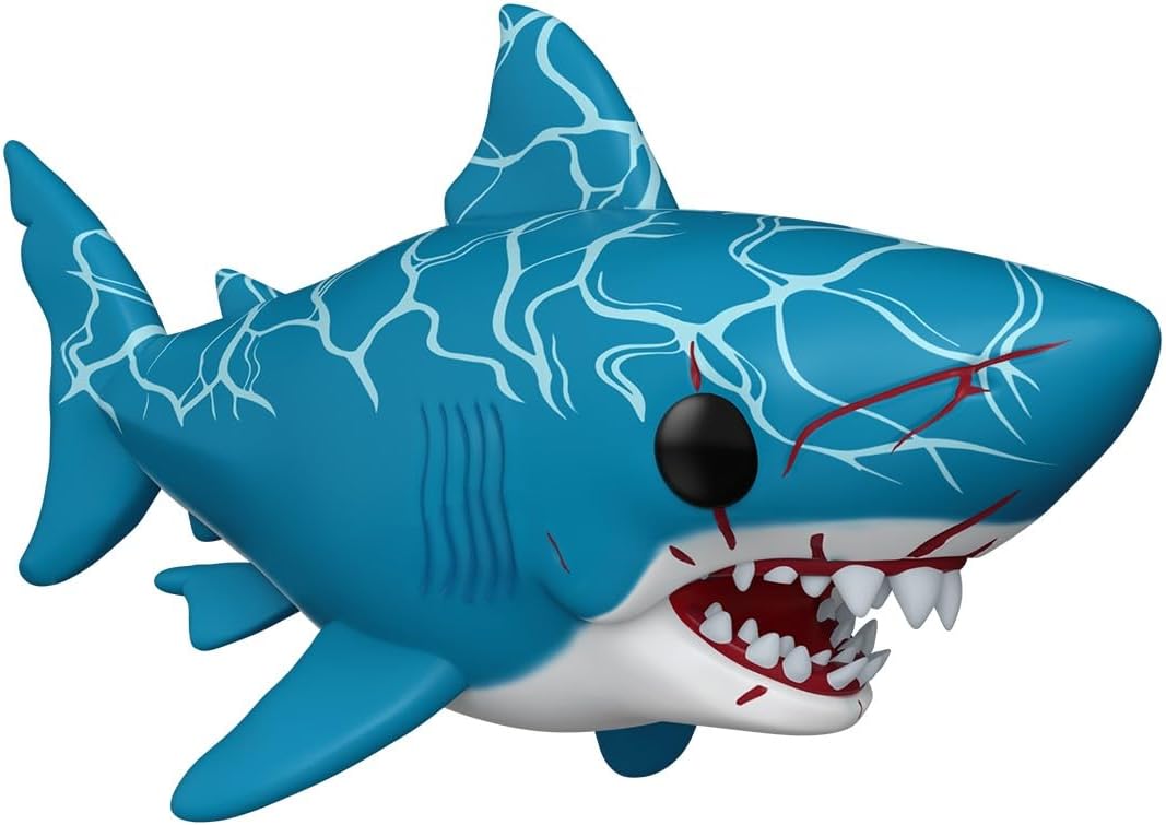 Funko Pop! Jaws 50th Anniversary Great White Shark Super 6-Inch Vinyl Figure #1754 - Toys - New - CaveGamers - Image 2