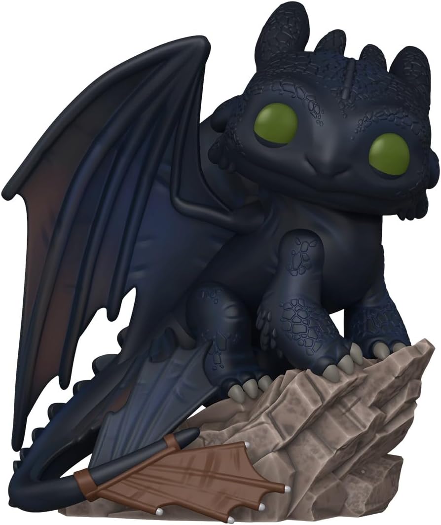 Funko Pop! How to Train Your Dragon Live Action Toothless Deluxe Vinyl Figure #1792 - Toys - New - CaveGamers - Image 2