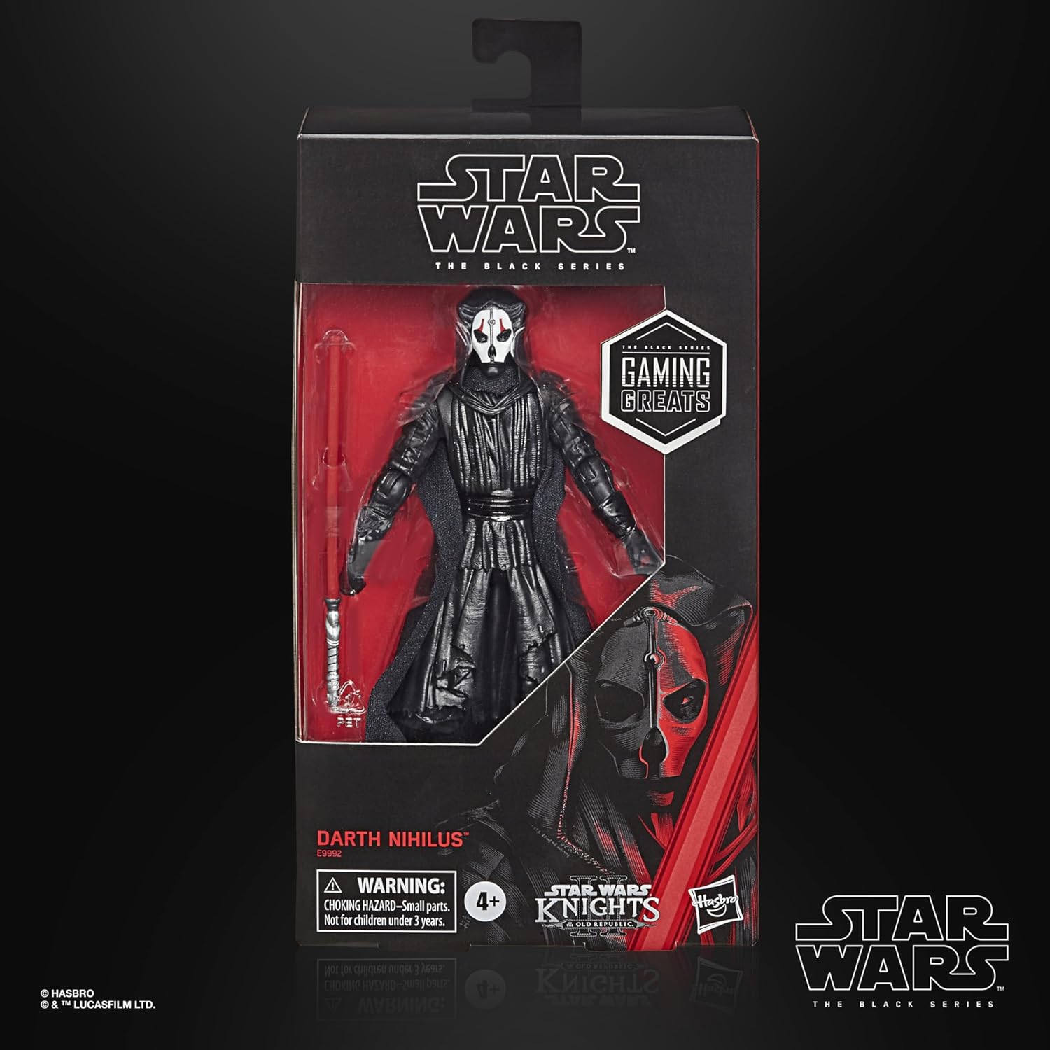Star Wars The Black Series Gaming Greats Darth Nihilus 6" Action Figure Action Figures - Toys - New - CaveGamers