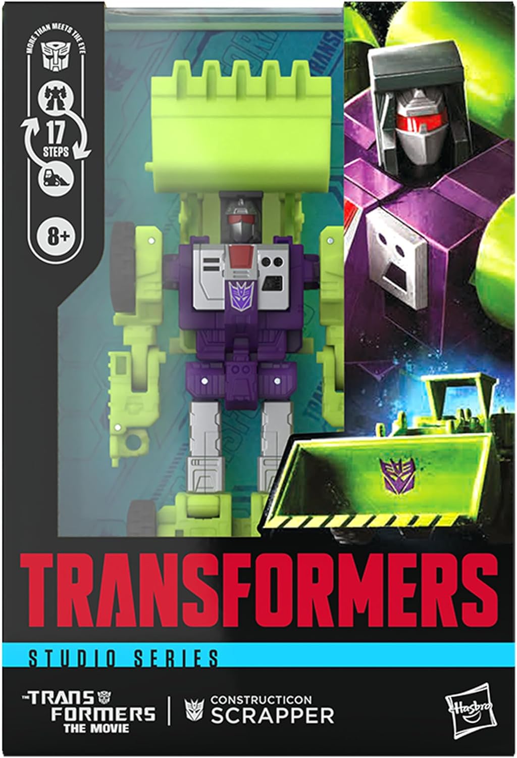 Transformers Studio Series Voyager Class Transformers: The Movie Constructicon Scrapper - Toys - New - CaveGamers