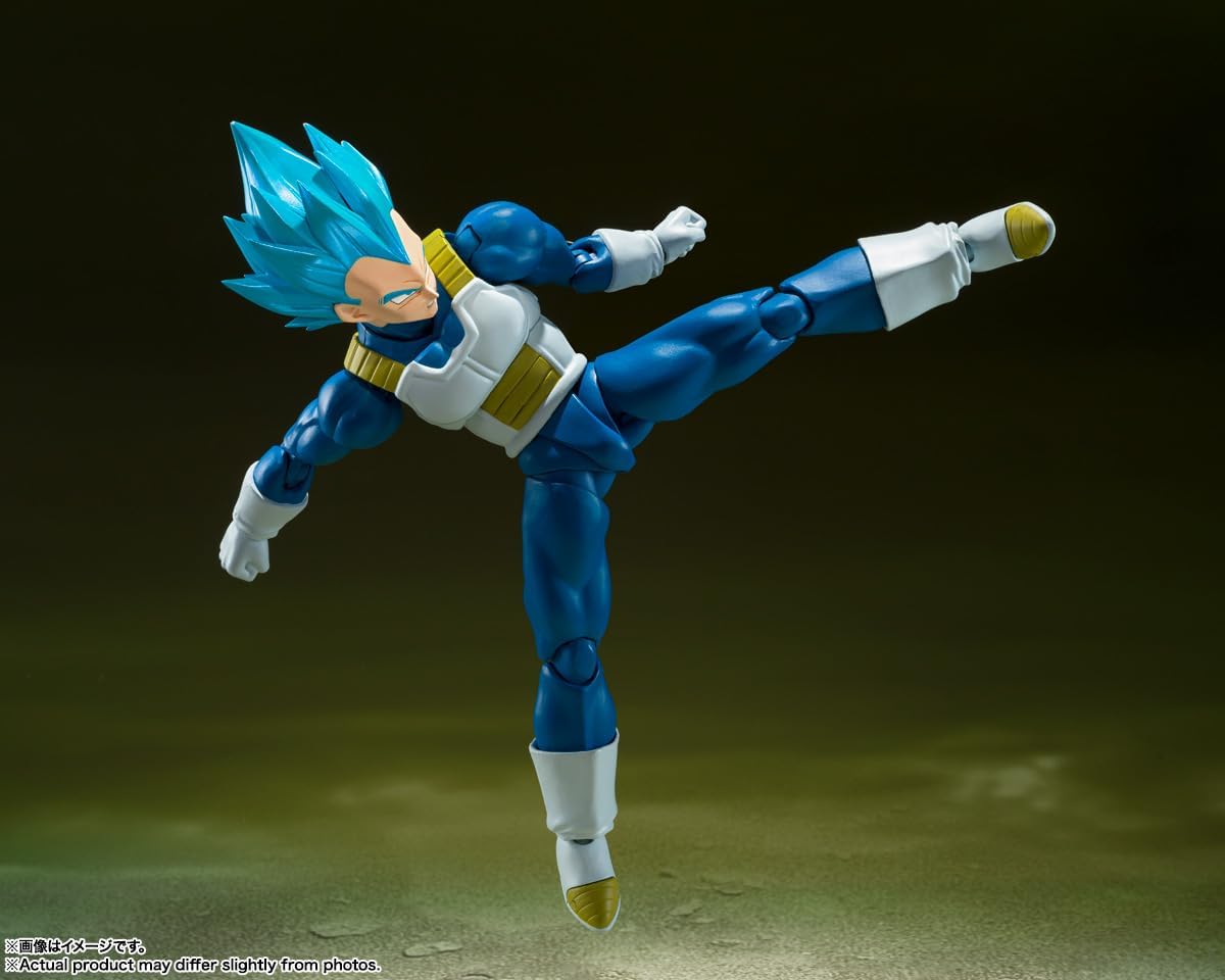 Dragon Ball Super Super Saiyan God Vegeta Unwavering Saiyan Pride S.H.Figuarts Action Figure