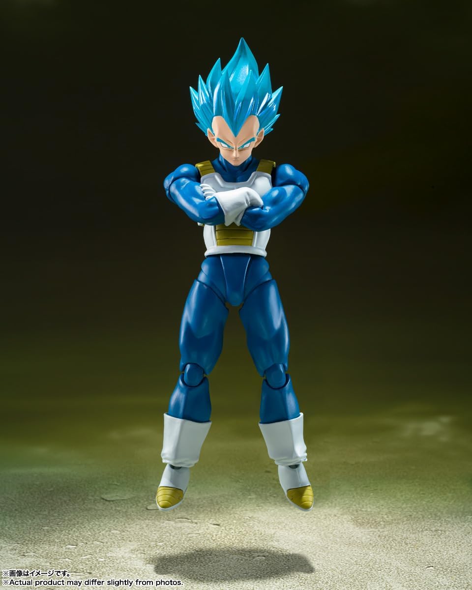 Dragon Ball Super Super Saiyan God Vegeta Unwavering Saiyan Pride S.H.Figuarts Action Figure