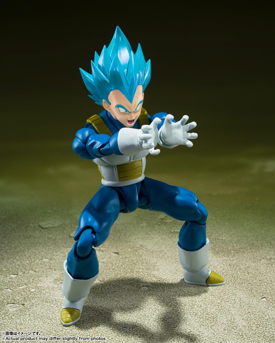 Dragon Ball Super Super Saiyan God Vegeta Unwavering Saiyan Pride S.H.Figuarts Action Figure