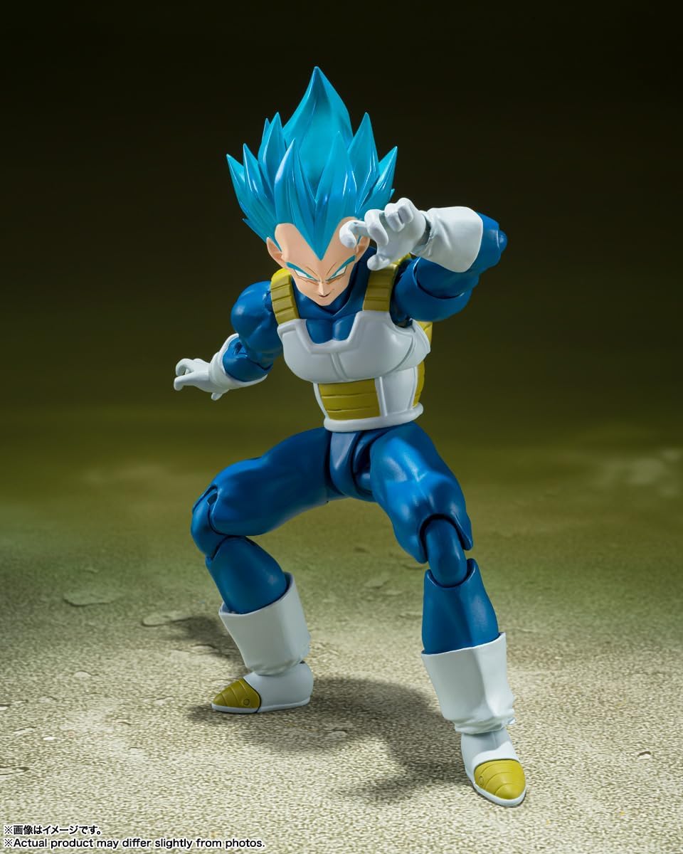 Dragon Ball Super Super Saiyan God Vegeta Unwavering Saiyan Pride S.H.Figuarts Action Figure