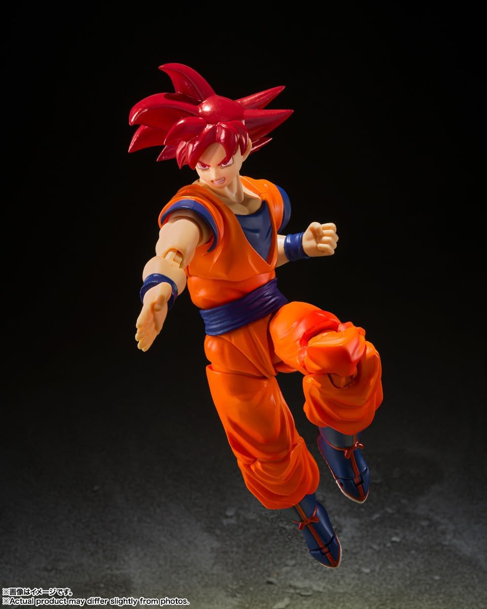 S.H.Figuarts Dragon Ball Super Super Saiyan God Son Goku Action Figure Action Figures - Toys - New - CaveGamers