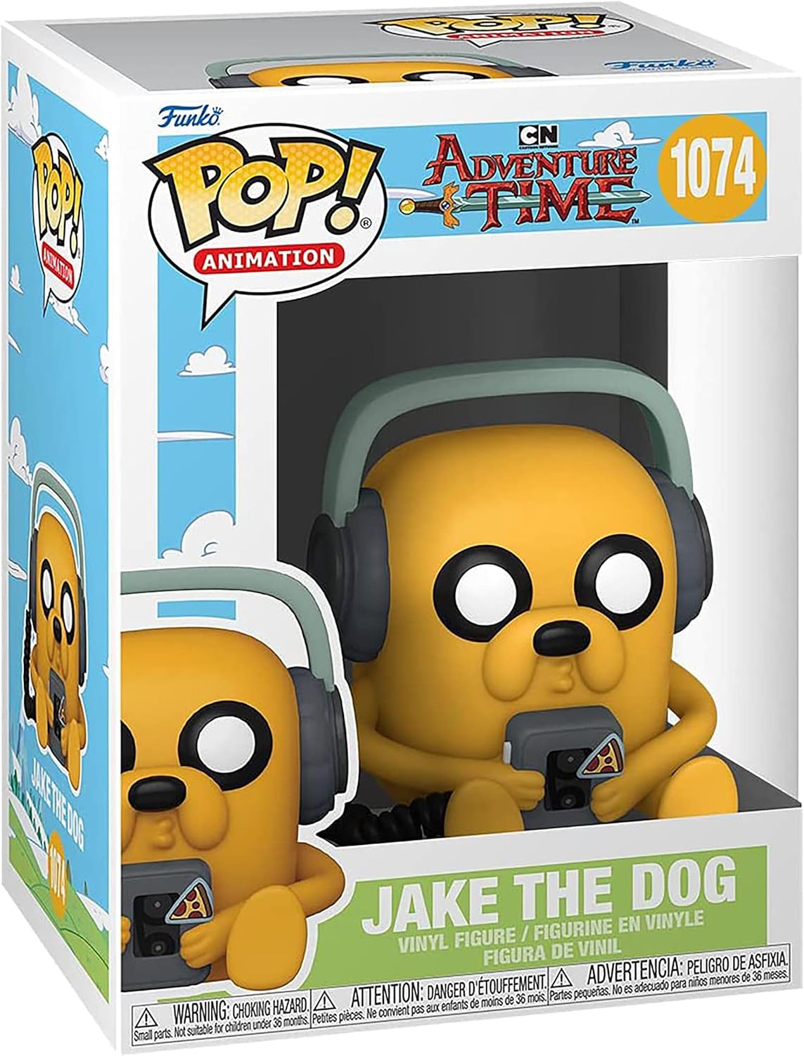Funko Pop! Adventure Time Jake with Player Vinyl Figure - Toys - New - CaveGamers