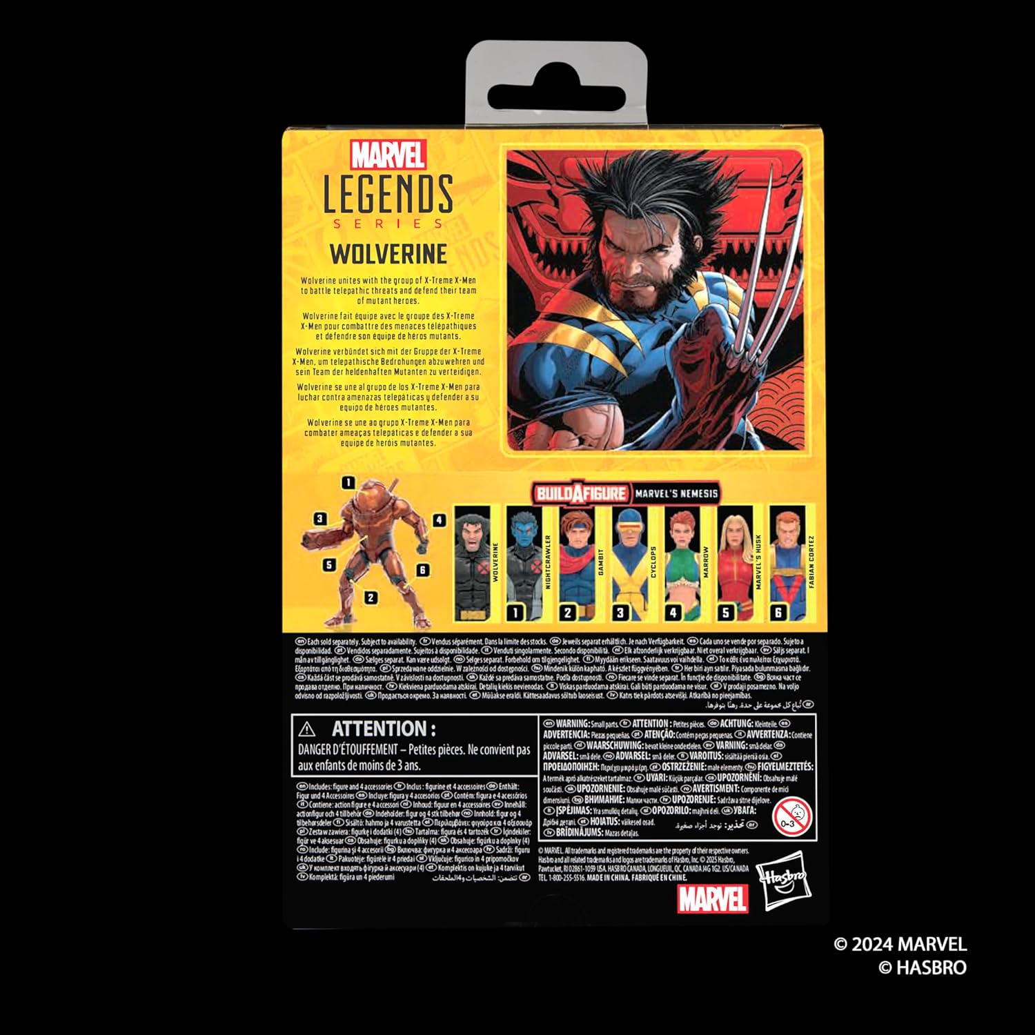 X-Men Marvel Legends Wolverine X-Treme 6" Action Figure