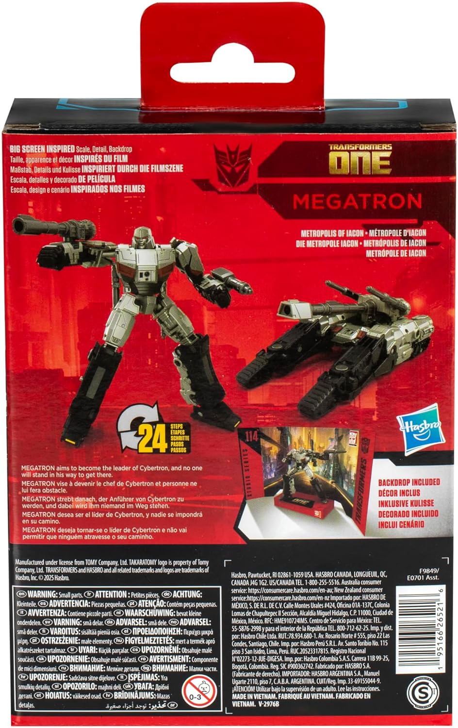 Transformers Toys Studio Series Deluxe Transformers One Megatron