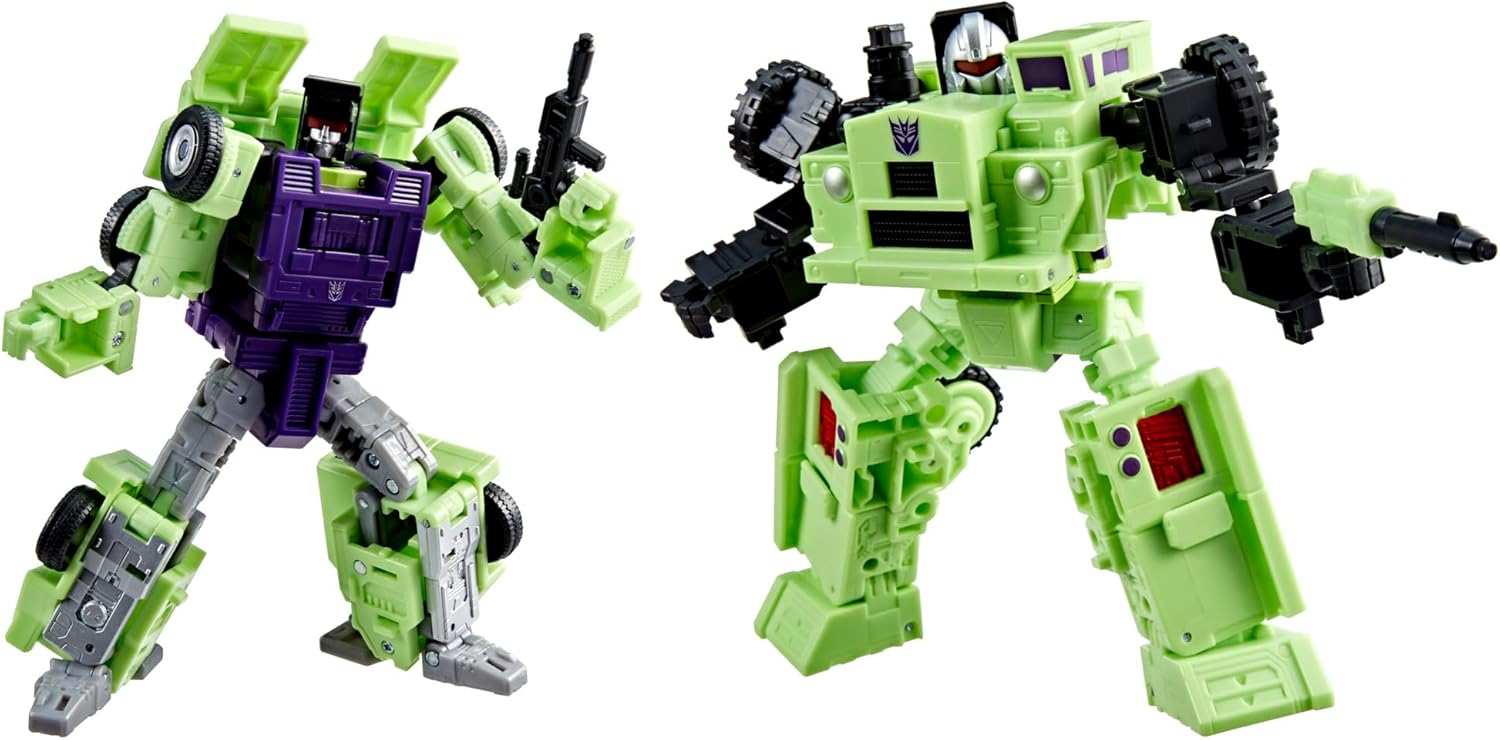 Transformers Studio Series 86 Transformers: The Movie Constructicon Long Haul & Constructicon Hook