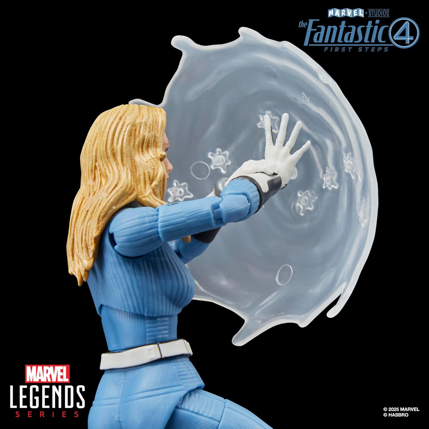 The Fantastic Four: First Steps Marvel Legends Series Invisible Woman Sue Storm 6" Action Figure