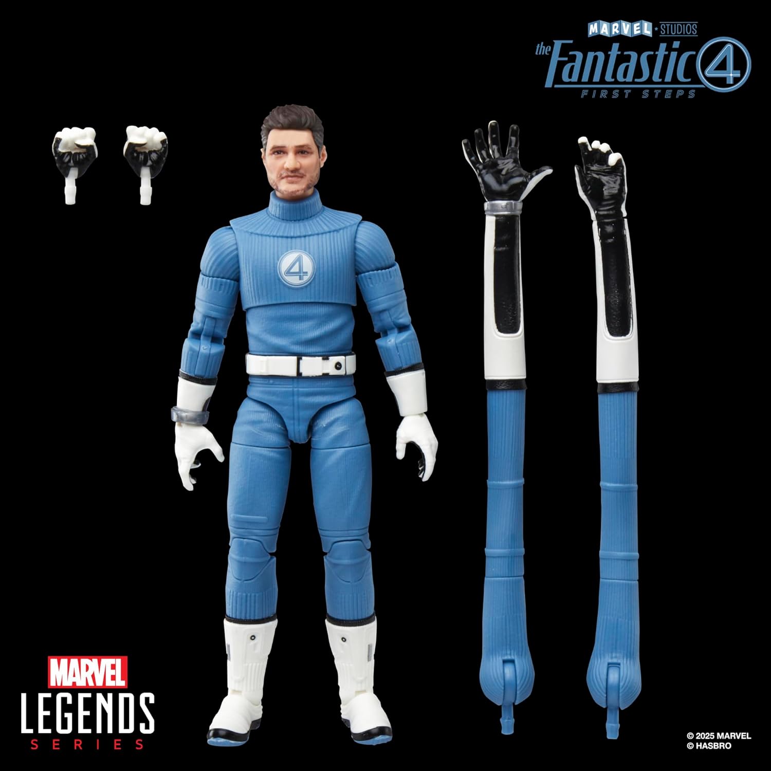 The Fantastic Four: First Steps Marvel Legends Series Mister Fantastic 6" Action Figure