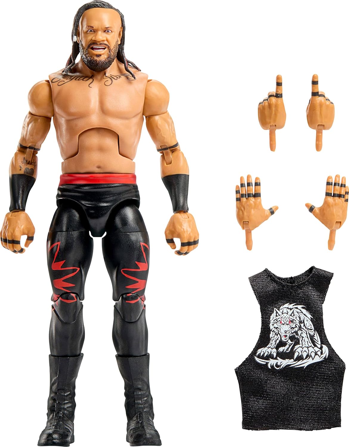 WWE Elite Collection Series 118 - Jacob Fatu Action Figures - Toys - New - CaveGamers - Image 2