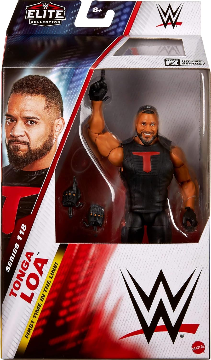WWE Elite Collection Series 118 - Tonga Loa Action Figures - Toys - New - CaveGamers