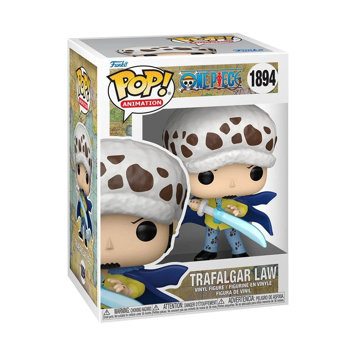 Funko Pop! One Piece Trafalgar Law - Toys - New - CaveGamers