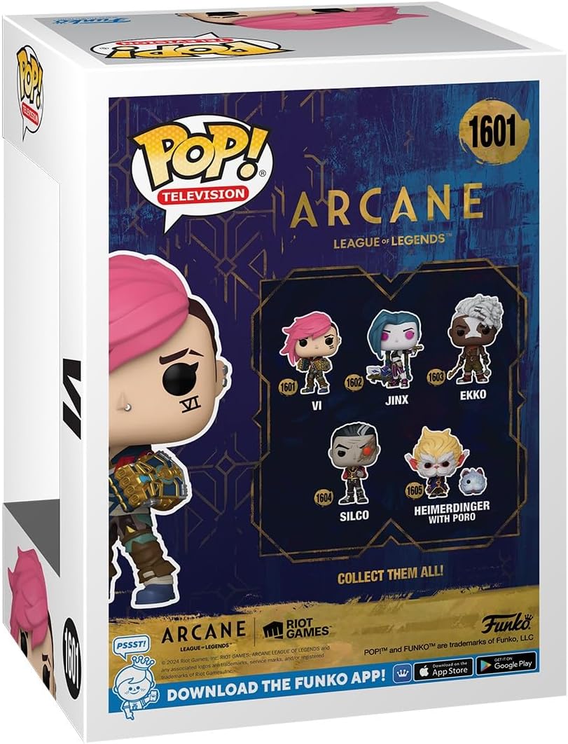 Funko Pop! Arcane: League of Legends Vi Vinyl Figure - Toys - New - CaveGamers - Image 2