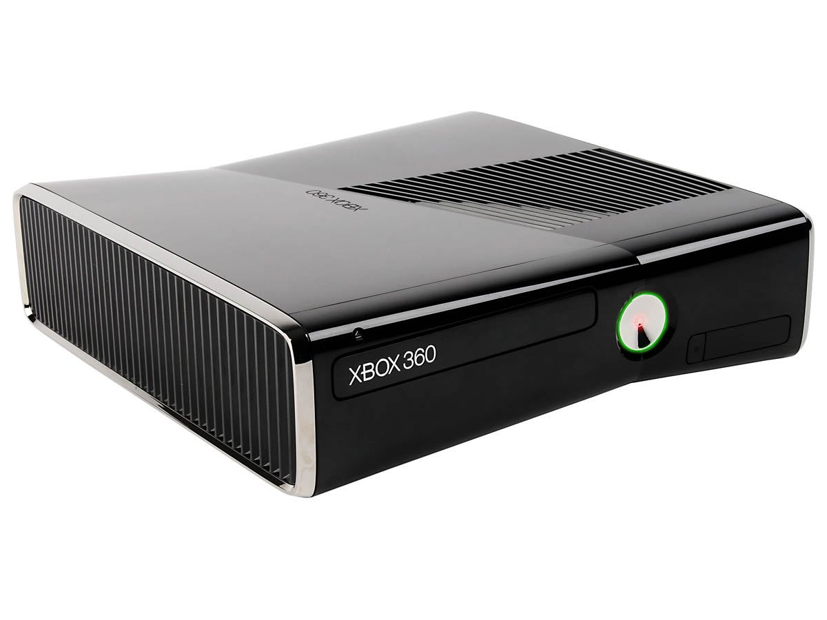 Xbox 360 Slim 250GB Console - Gloss Black - Video Game System - Used - CaveGamers - Image 2