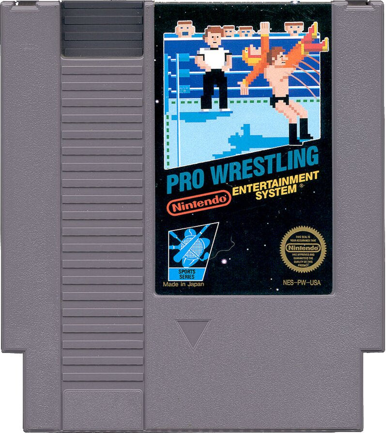 Pro Wrestling NES - Video Game - Used - CaveGamers - Image 3