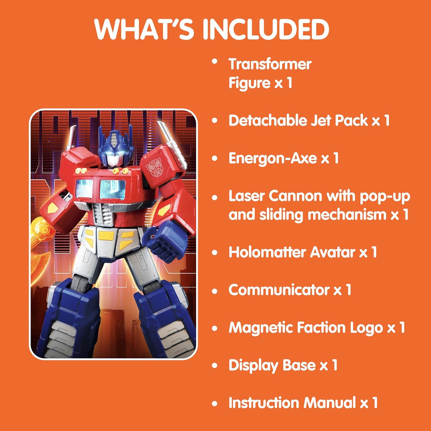 Transformers G1 Optimus Prime Blokees Action Edition Model Kit - Previews Exclusive