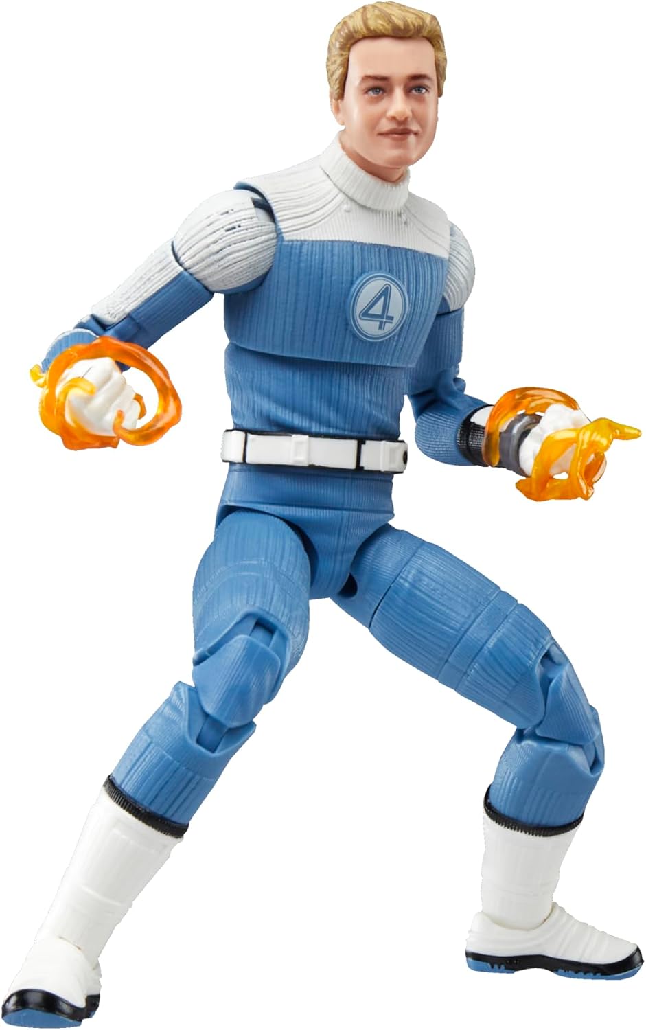 The Fantastic Four: First Steps Marvel Legends Series Johnny Storm 6" Action Figure