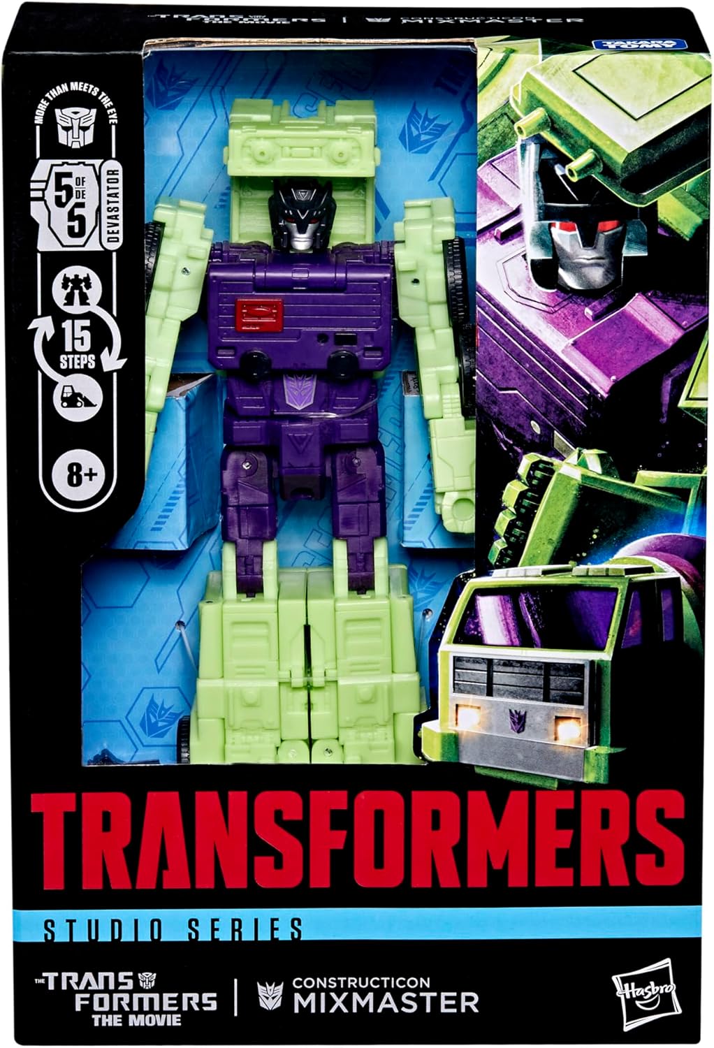 Transformers Studio Series 86 Voyager Class Transformers: The Movie Constructicon Mixmaster Action Figures - Toys - New - CaveGamers