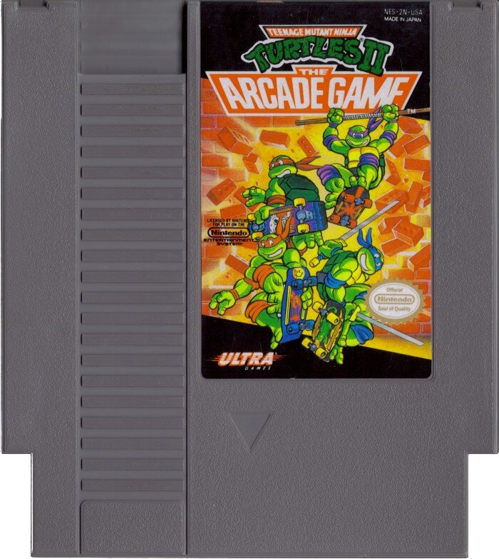 Teenage Mutant Ninja Turtles II: The Arcade Game NES - Video Game - Used - CaveGamers - Image 3