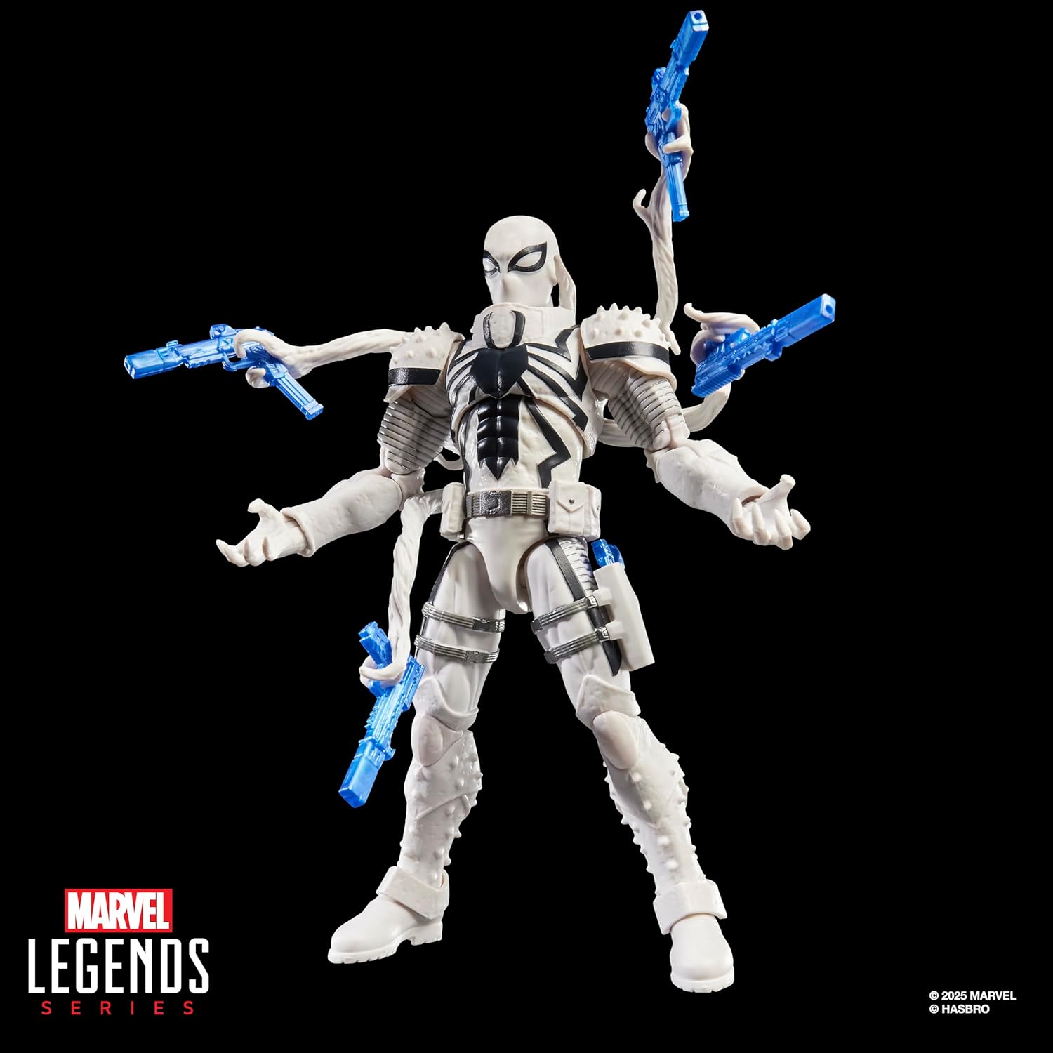 Marvel Legends Series Spider-Man Agent Anti-Venom Action Figure & Magic The Gathering Card