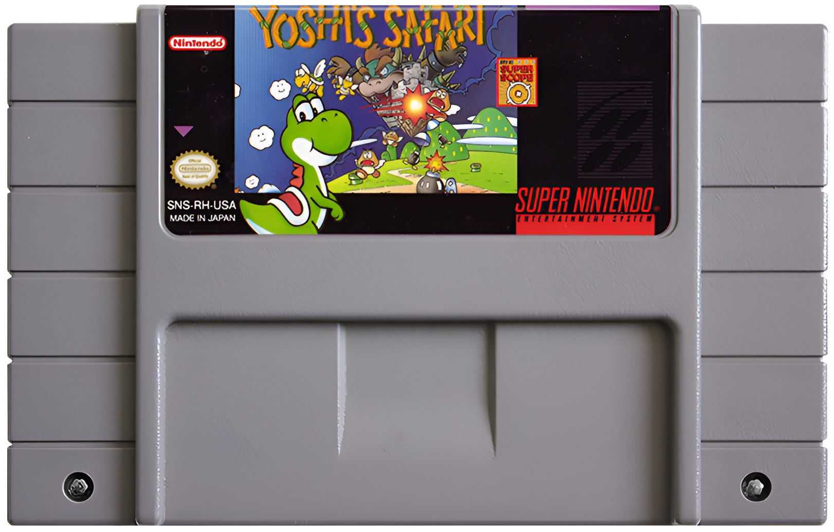 Yoshi's Safari SNES - Video Game - Used - CaveGamers - Image 3