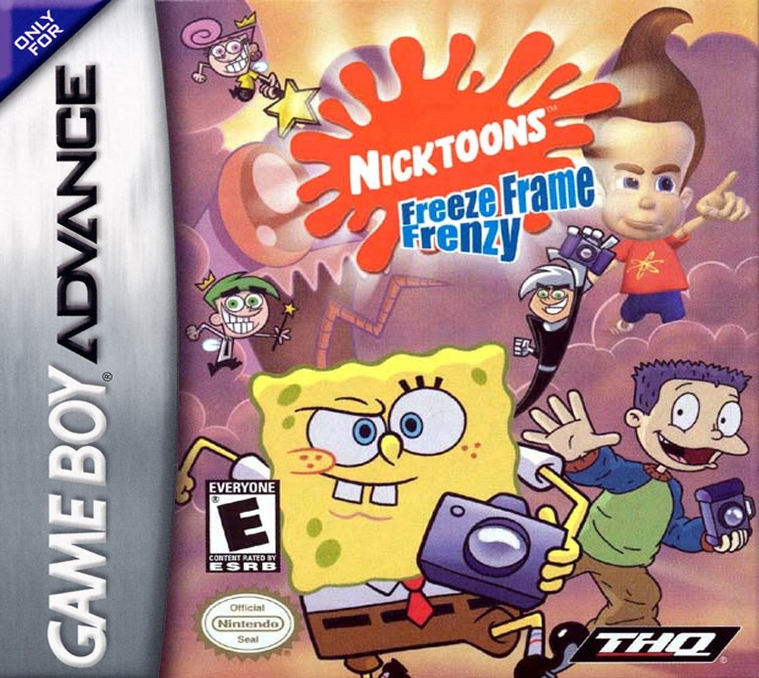 Nicktoons Freeze Frame Frenzy Game Boy Advance - Video Game - Used - CaveGamers
