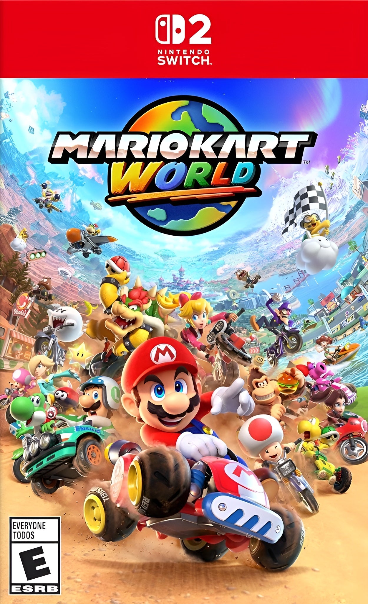 Mario Kart World Switch 2 - Video Game - Used - CaveGamers