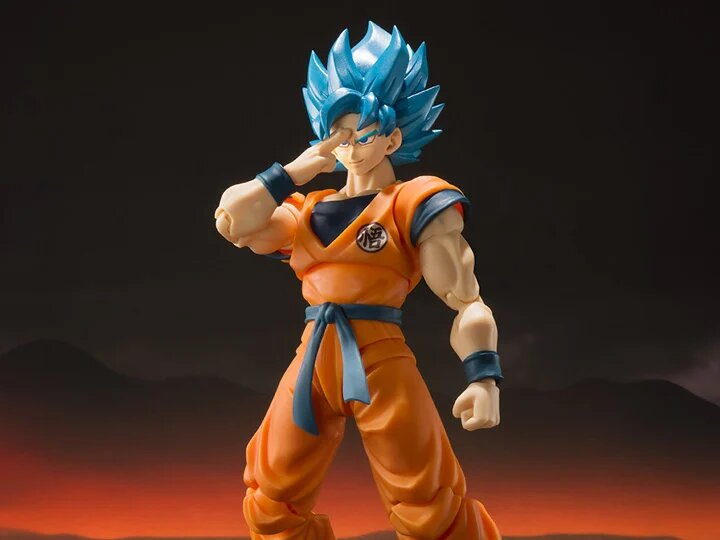Dragon Ball Super Super Saiyan God Super Saiyan Goku SH Figuarts Action Figure Action Figures - Toys - New - CaveGamers - Image 2