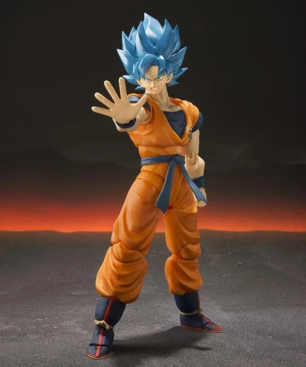 Dragon Ball Super Super Saiyan God Super Saiyan Goku SH Figuarts Action Figure Action Figures - Toys - New - CaveGamers - Image 3