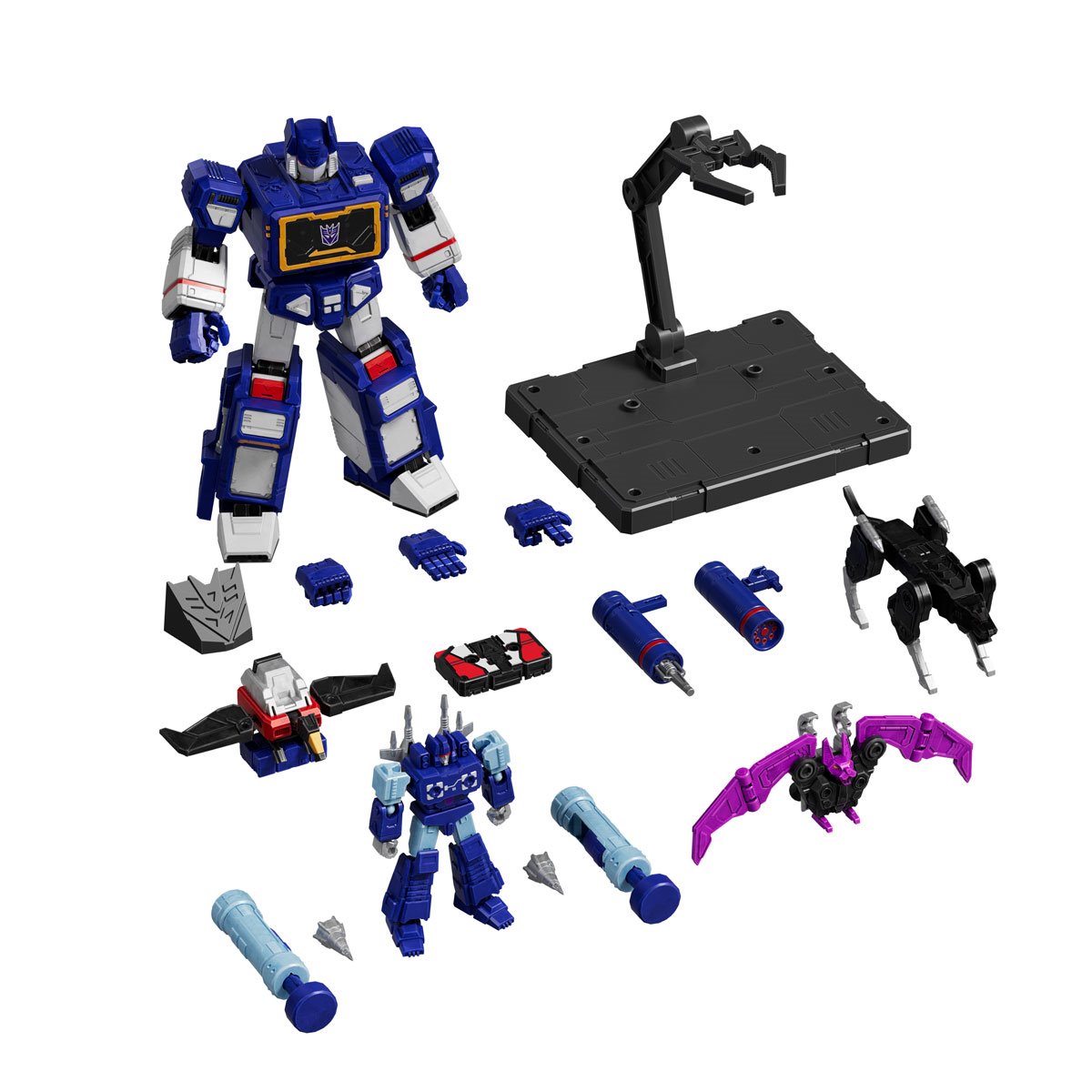 Transformers Action Edition G1 Soundwave AE03 Blokees Model Kit Building Sets - Toys - New - CaveGamers - Image 2