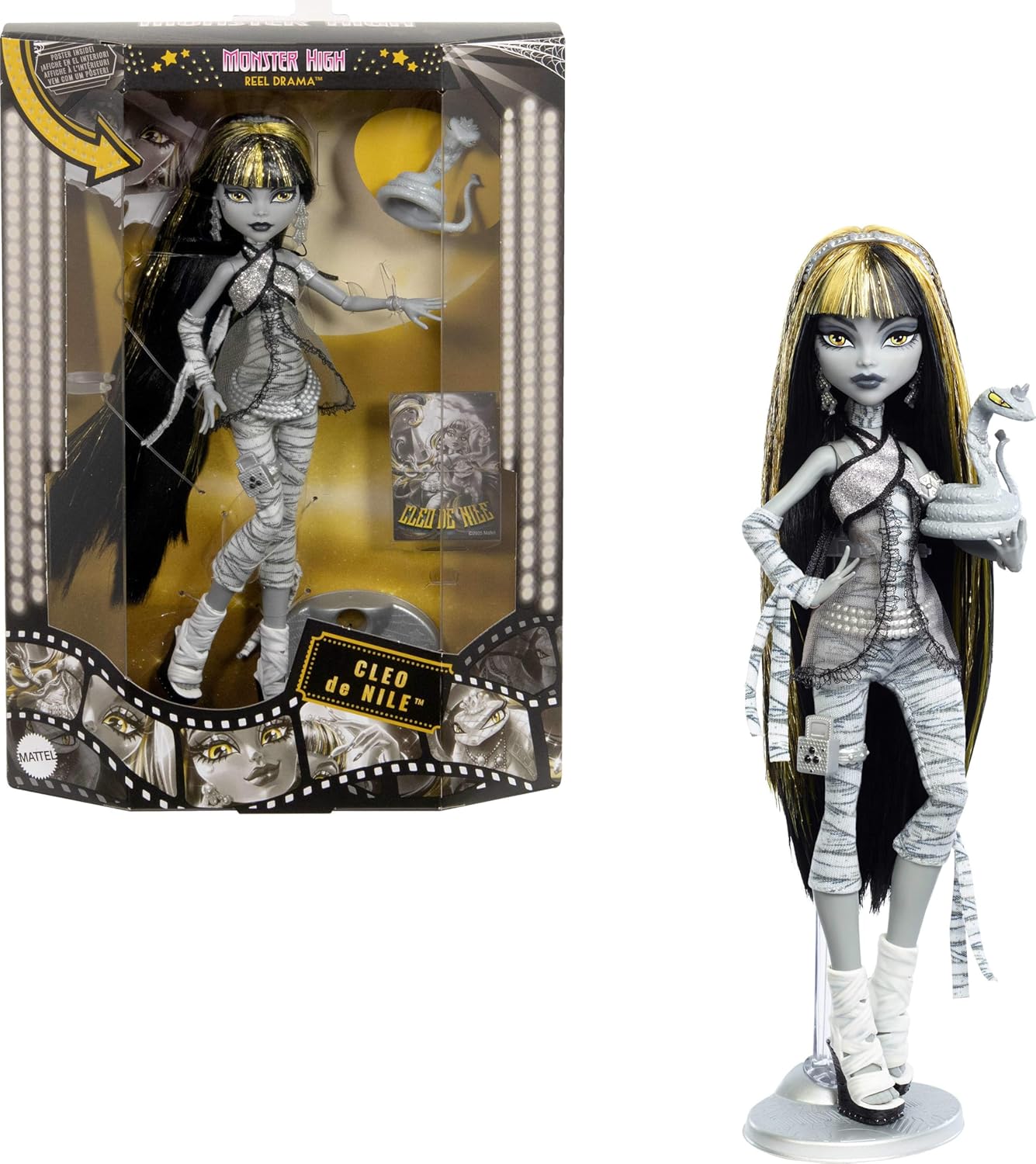 Monster High Reel Drama Cleo de Nile Collector Doll