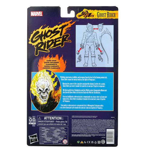 Marvel Legends Comics Ghost Rider 6" Action Figure Action Figures - Toys - New - CaveGamers - Image 2