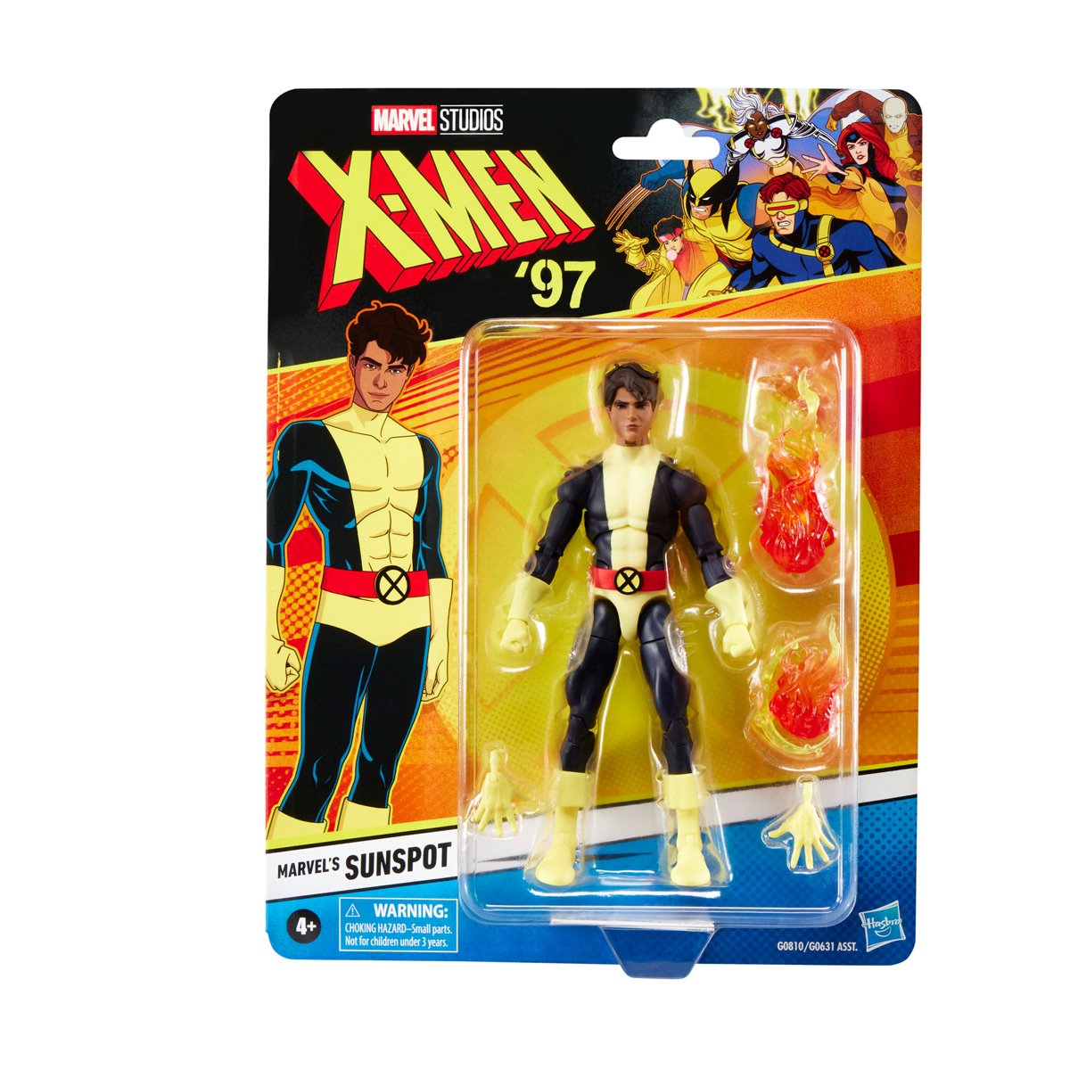Marvel Legends X-Men 97 6" Sunspot Action Figure Action Figures - Toys - New - CaveGamers - Image 2