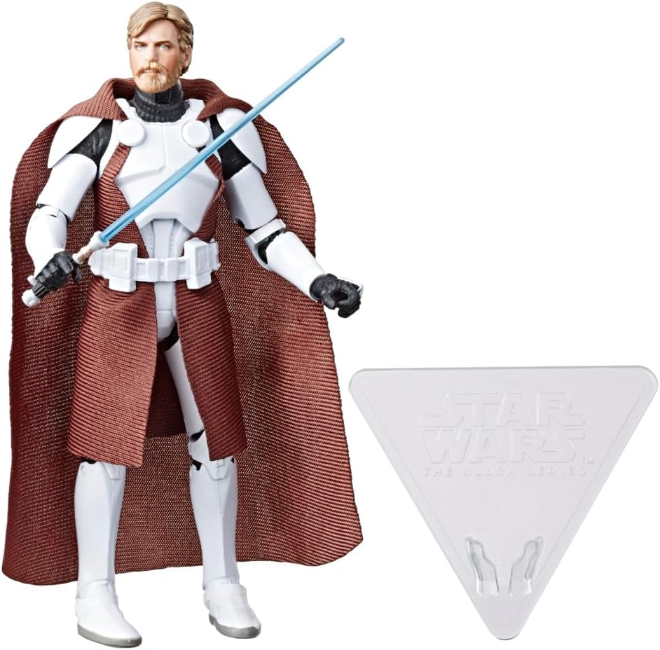 Star Wars The Black Series Clone Commander Obi-Wan Kenobi 6" Action Figure