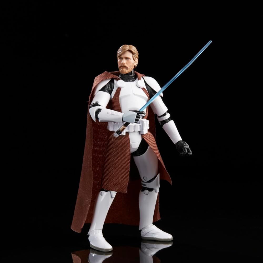 Star Wars The Black Series Clone Commander Obi-Wan Kenobi 6" Action Figure