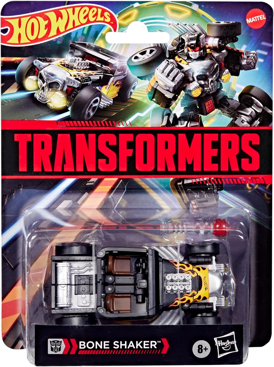 Transformers Collaborative Hot Wheels Bone Shaker