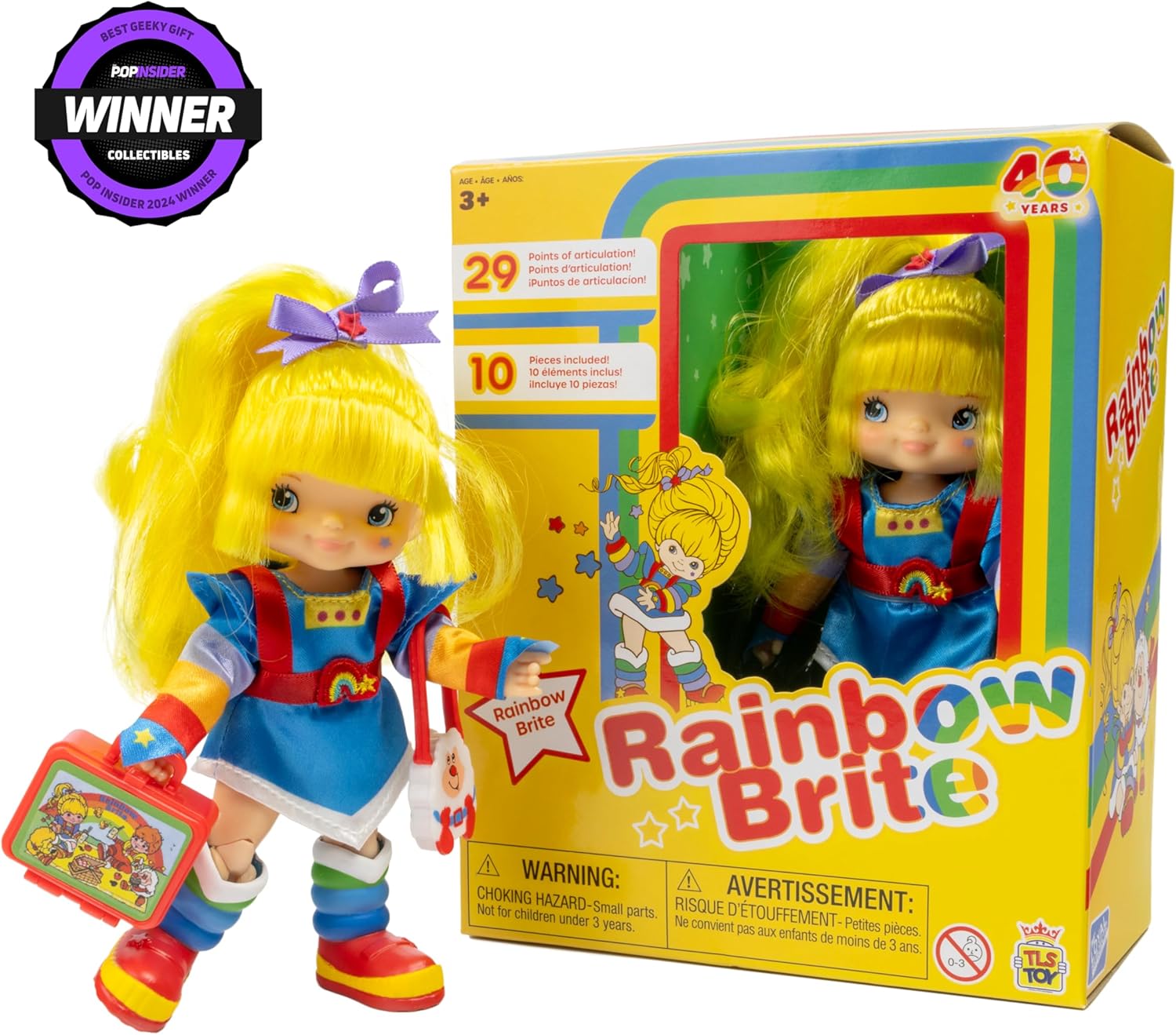 Rainbow Brite 5.5" Rainbow Brite Fashion Doll Dolls - Toys - New - CaveGamers